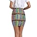 DEZIRO - Scaffale da biblioteca con vecchi libri da donna casual aderente gonna corta comfort 1 XXL