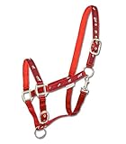waldhausen halfter premium soft Größe: Vollblut Waldhausen Halfter Pferdemotiv, rot, VB, rot, Vollblut
