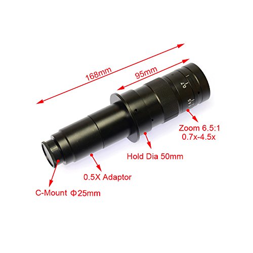 Hayear 14Mp Hd Tv Hdmi Usb Industry Digital C-Mount Microscope Camera Tf Card + 180X Zoom C-Mount Lens #TOP4