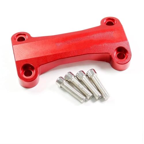 Cubierta de abrazadera de manillar BMW R1250GS y R1200GS LC tapa roja para moto Adventure