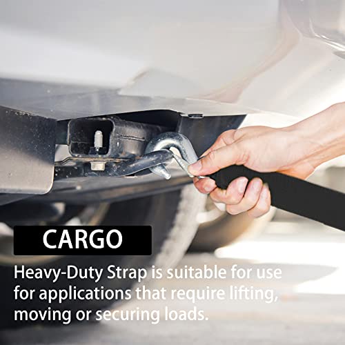 Image of Polyester Webbing Strap 16+Colors - 1 inch&1.5 inch&1.9 inch - 16.5 25 33 55 Yards Heavy Duty Webbing Roll, Flat Webbing Strap for Indoor&Outdoor Gear, Climbing, DIY Crafting, Repairing