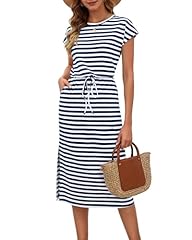 Royal Blue White Striped