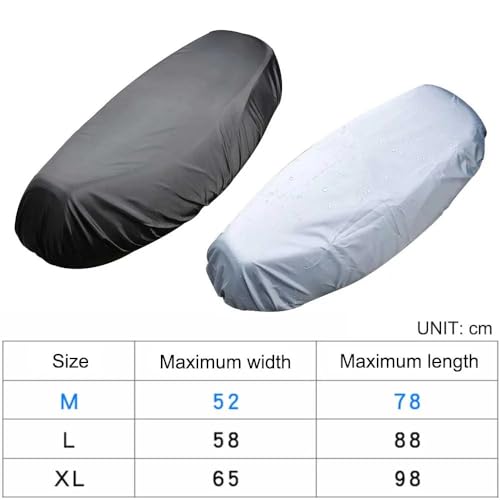 Protector solar para asiento de moto compatible con Tmax 530 y función antipolvo 7