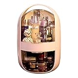 ** Schöne Anzeige und Organisation: Make-up und Pinsel können an einem Ort platziert werden.Schubladen werden zum Speichern von Lippenstift verwendet, Fundament, Bronze, Blush, Lidschatten, Grundierung, Puder, Parfüm, usw.