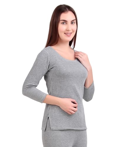 Image of HAP Ladies Quilted Thermal 3 /4th Sleeves Top /Female Body Warmer /Women Inners