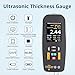 ALLmeter Ultrasonic Thickness Gauge - High-Precision Industrial Thickness Meter for Steel,Metal,Plastic,Glass | 0.039 to 11.81 inches | 2.8