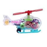 Abaodam Boys and Girls Aircraft Toy Early Learning Helicopter Assembly No Battery Required Sensory Toys for Toddlers Years Old