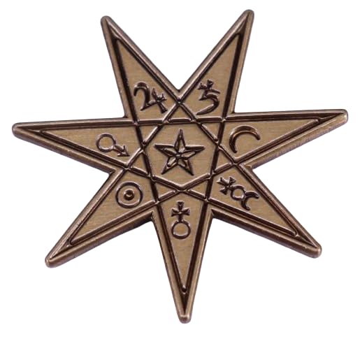 7 Seven Pointed Star Heptagram Babalon...