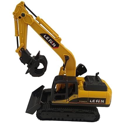 KELLY MILLER Bulldozer Toy Unbreakable Excavator Toy Construction Vehicles for Kids High Speed Big Construction Excavator Trucks Rotate 360 Degree Toy for Kids Age of 3+ Year(168-65b)(Pack of 1) (B0D296S91F) Amazon Price History, Amazon Price Tracker