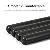 Donner Drum Sticks, 5A Drumsticks Classic Maple Wood Black Drumsticks With Storage Bag, 2 Pairs