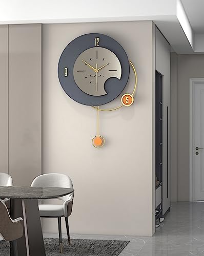 Horloge murale avec pendule idée cadeau maison et chambre - 6