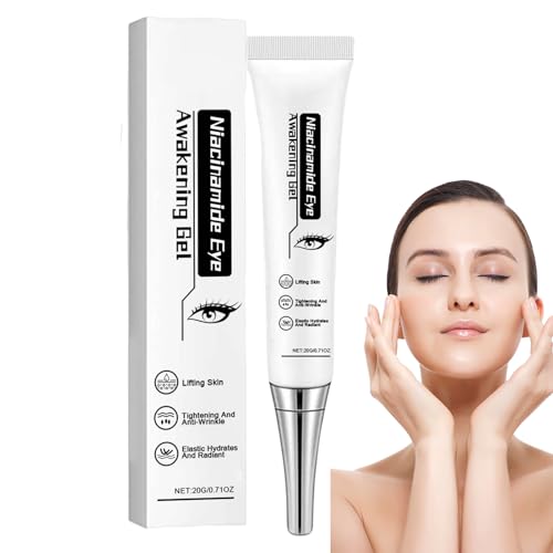 Crema Hidratante y Reafirmante para el Contorno de Ojos, Textura No Pegajosa y Duradera, Gel Hidratante para el Contorno de Ojos de Viaje, para Adolescentes Deportistas y Regalo para
