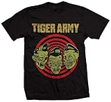 100% cotton tee TO Tiger Army,The Surf Rats,The Meteors,Horror,Demented Are go,Mad Sin,Psychobilly