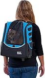 Pet Gear I-GO2 Roller Backpack, Travel Carrier, Car Seat for Cats/Dogs, Mesh Ventilation, Included Tether, Telescoping Handle, Storage Pouch, 2 Models, Available 12 Colors