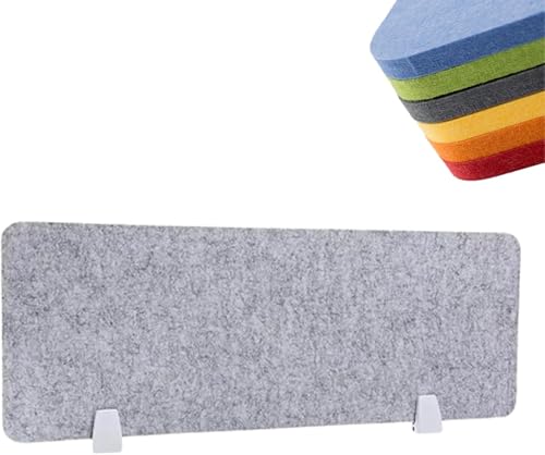 �f�X�N�d�؂�A�h���f�X�N�v���C�o�V�[�p�l���X�N���[���A�g�b�v�e�[�u���X�^���f�B���O�p�[�e�B�V�����h���d�؂�A�����A�w���A�I�t�B�X�p�I�t�B�X�Ƌ�p�[�e�B�V���� Light Gray 40x100cm