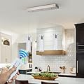 BESTWEST Pendant Lights Kitchen Island with Remote Control, Dimmable Brushed Nickel & Clear Cylinder, Adjustable Height Kitchen Pendant Lights, Island Lights for Kitchen, Modern Lighting Fixture