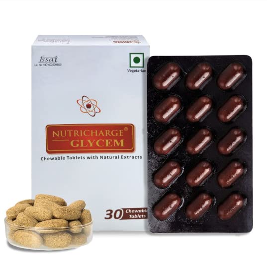Rcm Nutricharge Glycem Tab (Pack of 30) Tablets