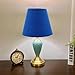 KUMGROT 6 Pcs Table Lamp Shades Clip on Lamp Shade Cover Fabric Round Bedside Lampshades Small Chandelier 3.54