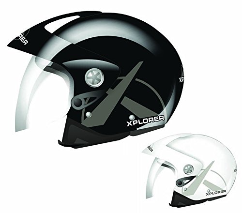 Casco Demi-Jet Frontino Monocolore M Caschi Moto