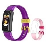 【IP68: RESISTENTE AL AGUA PARA LA NATACIÓN】La tecnología resistente al agua con grado IP68 permite al niño participar en actividades acuáticas. También puede llevar el monitor de actividad mientras se divierte en la piscina.