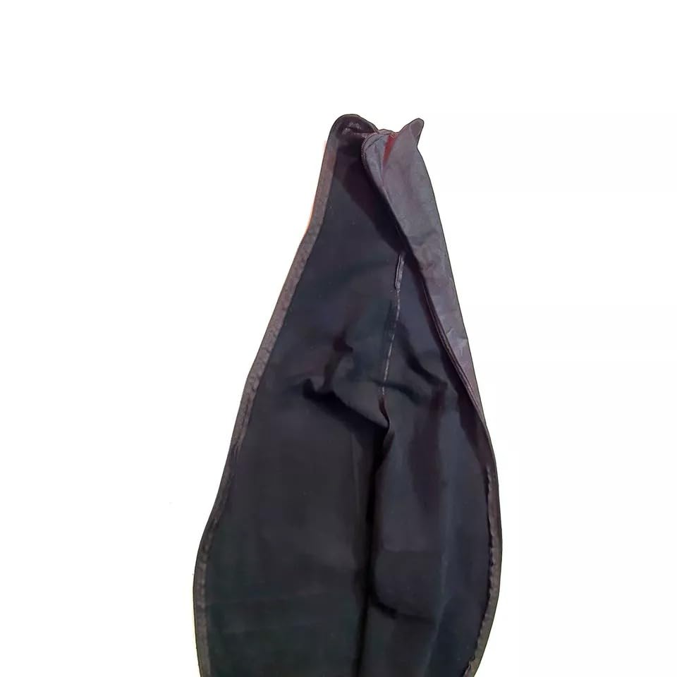 Wrestling Belt Cover Protective Bag With Zipper Hook Black