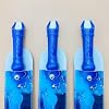 Soprano Recorder for Kids Beginners, German Fingering, C Key, 3 Piece with Cleaning Rod, Bag, Fingering Chart (Blue)...