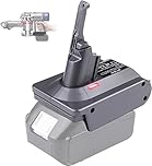V8 Adapter for Makita 18V Lithium-ion Battery Convert to for Dyson V-8 Tool use, for Makita 18V Battery Compatible for Dyson V8- Series Animal Absolute Vacuum Cleaner Cordless Fluffy