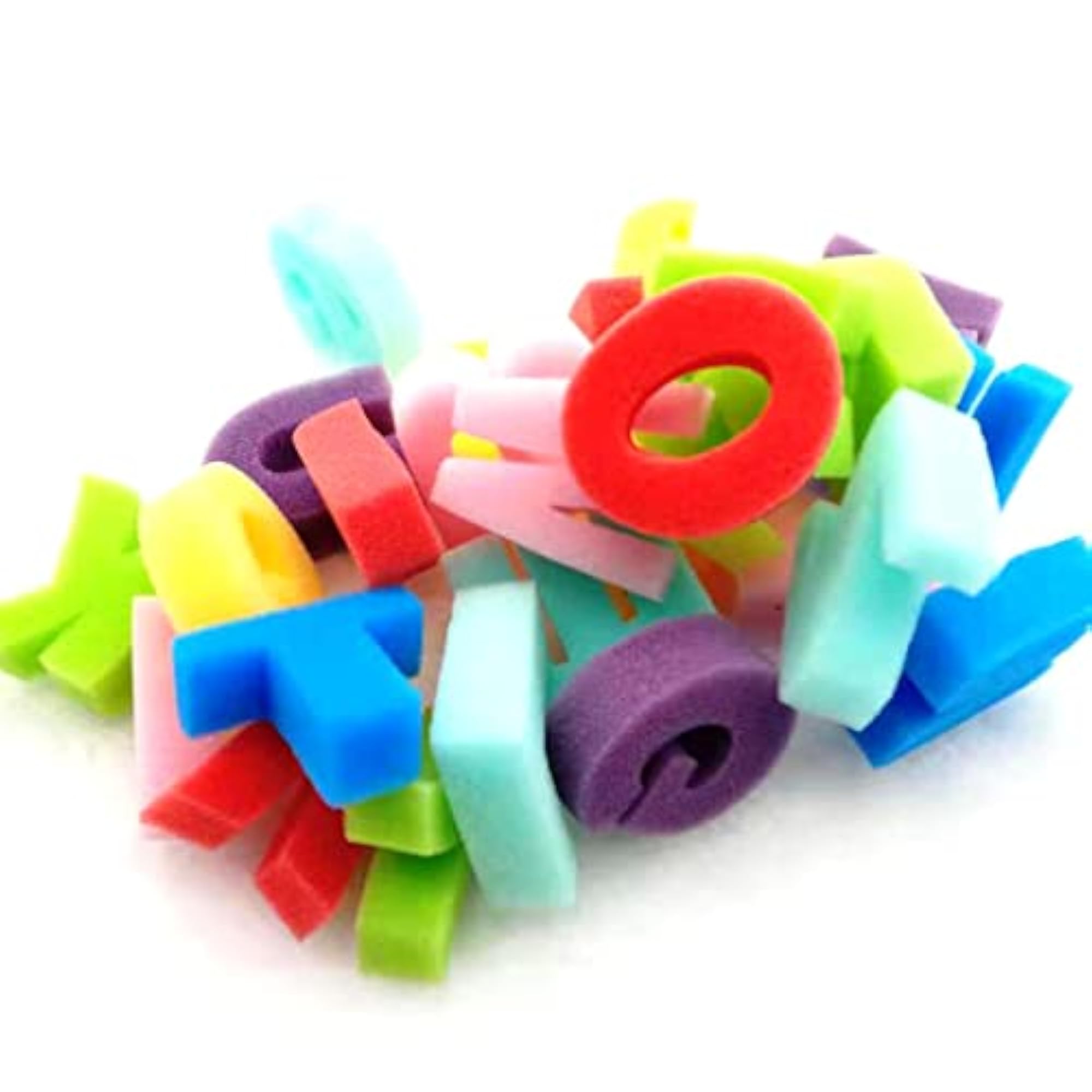 36x Number 0-9 Letters Sponge Finger Drawing Toy