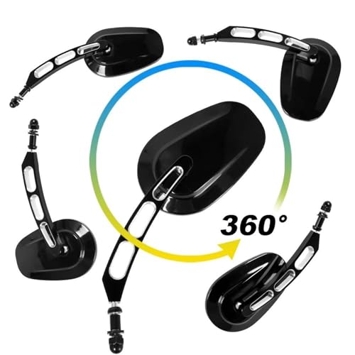 Espejos retrovisores de 8mm para renovar el manillar de Sportster 1200 4