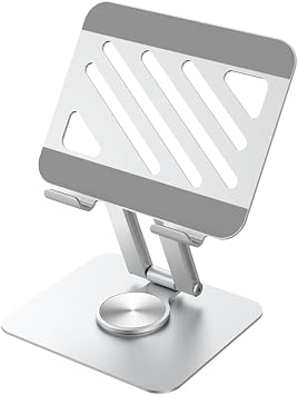 Voltix Tablet Stand 360  Rotatable Tablet Holder Foldable Aluminum Tablet and Phone Stand
