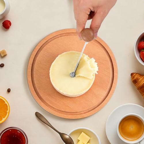 SEWACC Râpe À Fromage Manuelle En Inox Coupe-Fromage À Poignée Trancheuse Rotative Pour Concombres Carottes Melons Et Pommes De Terre 5.71 X 3.54 X 0.98 in – vue 2