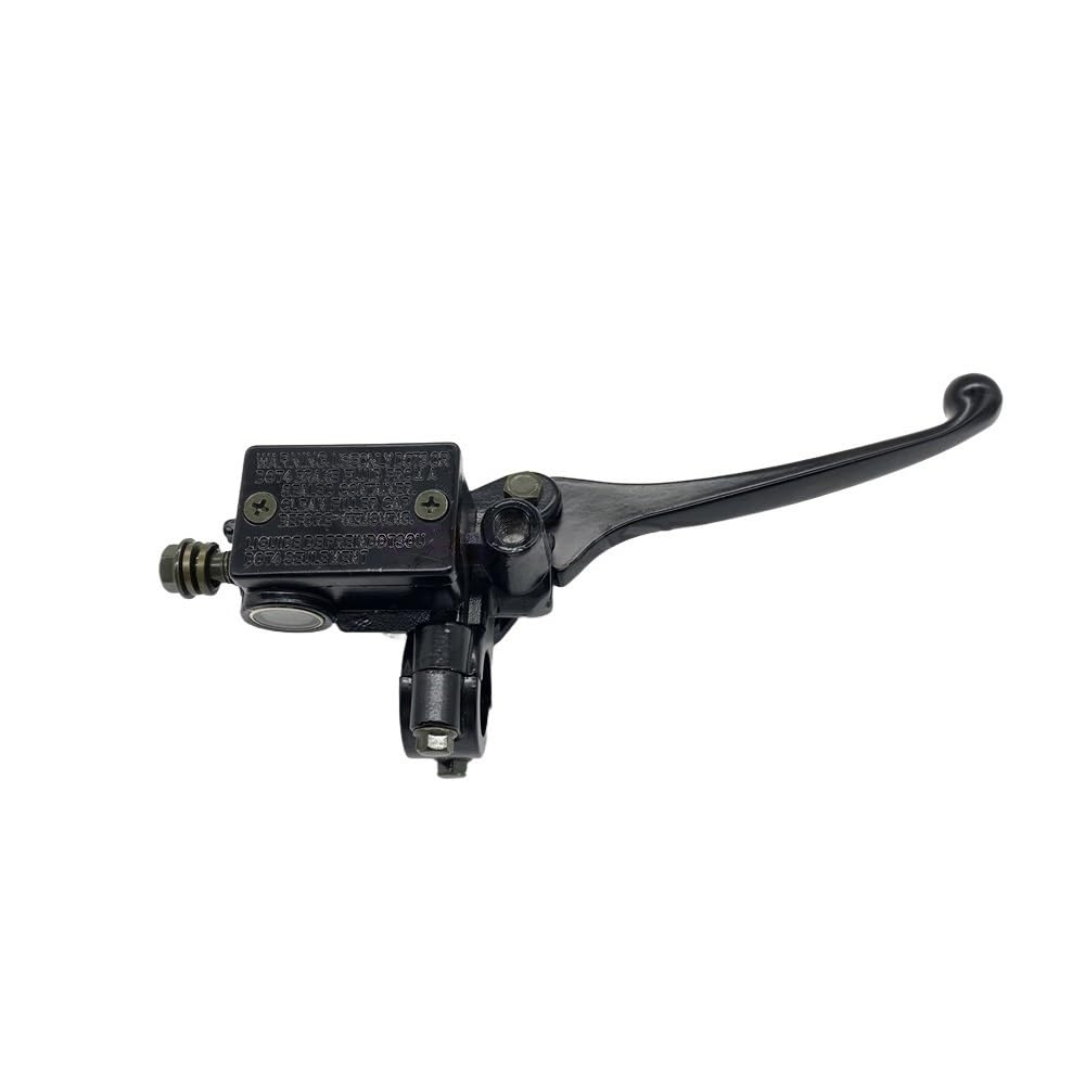 Yqiapze Black For Pit Bike Atv Quad Moped Scooter Buggy Motorcycle Brake Pump Front Master Cylinder Hydraulic Lever Right Brake Clutch Levers Handlebars