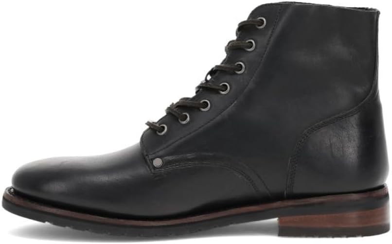 Frye Barrett Lace Up Boot for Men Vintage Leather Classic Round Toe Casual Work Dress Footwear