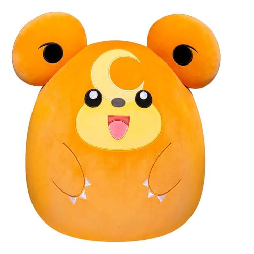 Peluche Pokémon Squishmallows Teddiursa Jumbo 20 pouces XXL