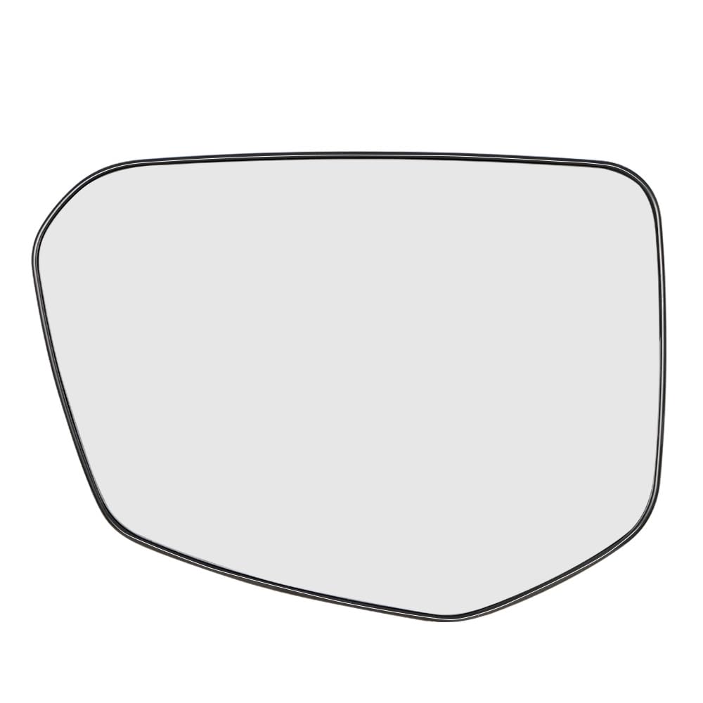 Senzeal Driver Side Heated Mirror Glass Replacement for Honda Civic 2016-2021 Honda Envix 2018-2022 Honda Crider 2019-2022 76253-TEX-G01 (Left Side)