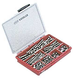 Boite à vis Compact 600 pcs pour vos travaux et réparations à la maison
