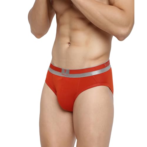 Image of Van Heusen Men Colour Fresh Briefs - Pima Cotton Stretch - Ultra Soft, Solid