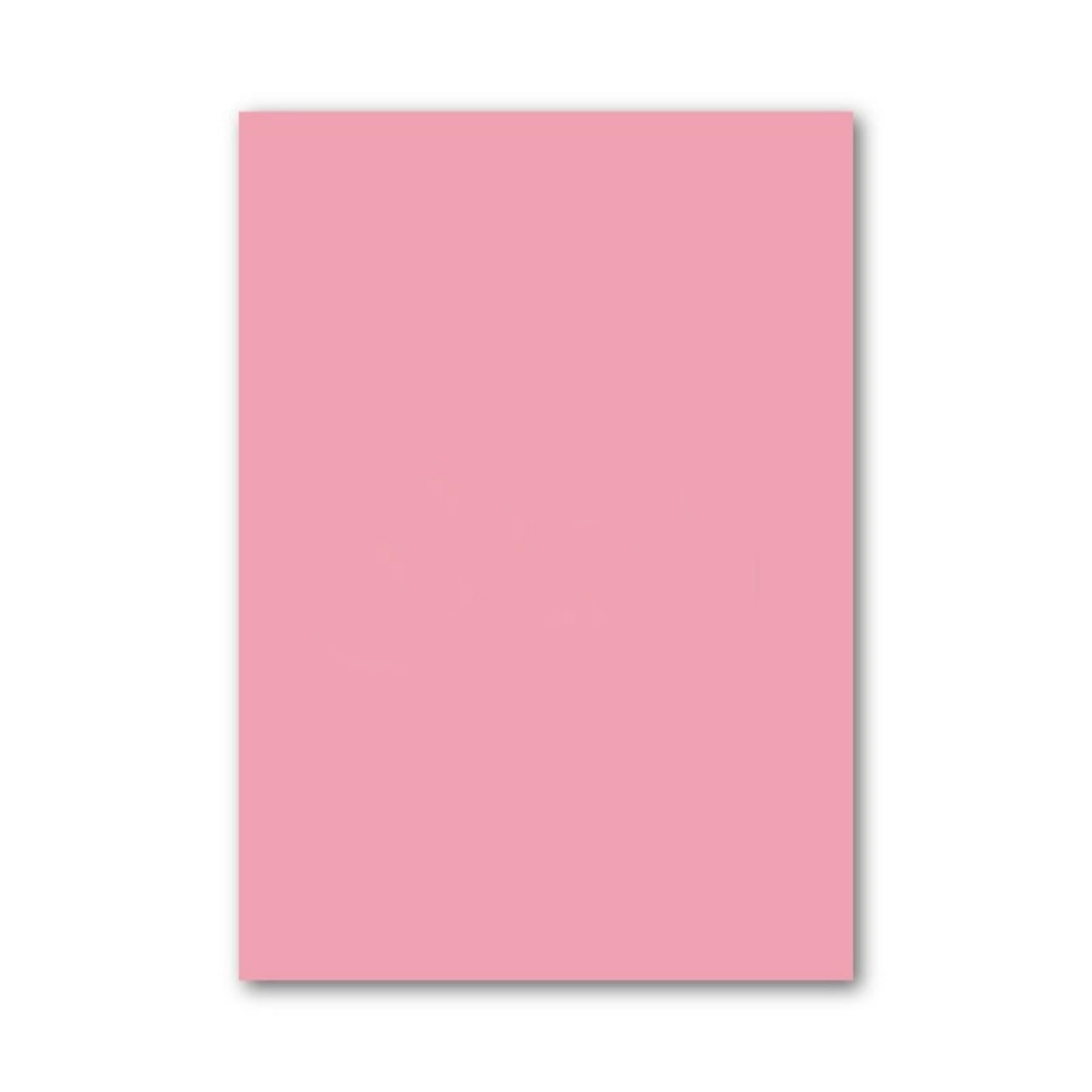 100 Sheets Pink Coloured Paper A4 70gsm Craft Paper Construction(Pink)