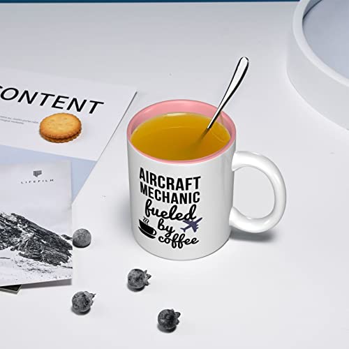 Taza de café mecánica de aviones - regalos de mecánica de aviones - para mecánico de avión - taza de cerámica… - Imagen 8