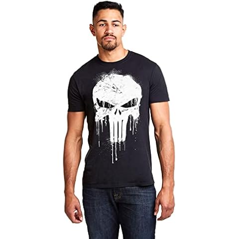 Marvel Punisher Skull Graphic T-Shirt Cover
