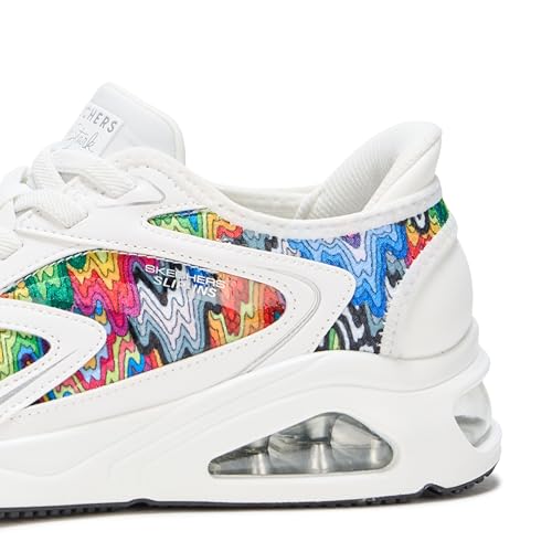 Skechers Women's Tres-air Uno-Iris Drip Hands Free Slip-ins Sneaker4