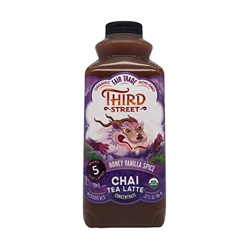 Third Street Chai Organic Honey Vanilla Chai, 32 Fz #TOP16