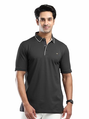 Image of STELLERS Men's Premium Softberry Pique Polo T-Shirt | Feather Touch Feel |Regular Fit| Odour Resistant| Anti-Static| Wrinkle Free | Quick Dry | Stretchable | Lightweight | Sweat-Proof