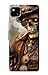 R3949 Steampunk Skull Smoking Case Cover for Google Pixel 4a