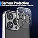 Ailun 3 Pack Screen Protector for iPhone 16 Pro Max [6.9 inch] + 3 Pack Camera Lens Protector with Installation Frame,Case Friendly Tempered Glass Film[9H Hardness][Not for iPhone 16e/16/16 Pro/Plus]