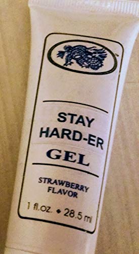 2 Stay Hard-ER Gel 1 Ounce Tube Helps Men Stay Hard Cherry Flavor Helps The Man Stay Harder
