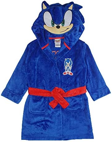 Sonic The Hedgehog boys Sonic Character Robe Robe