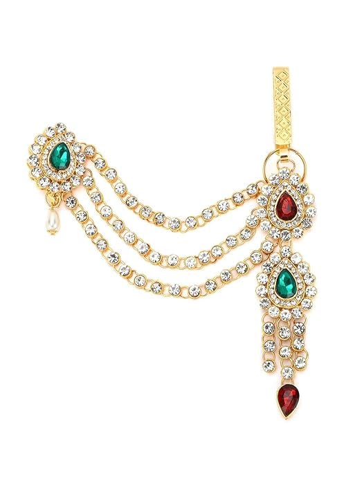 Stylish Gold Polish Half Kamarband/Hip chain/Kamarpatta/Challa/Bridal Jewellery for Women and Girls (B0D2RNXXMF) Amazon Price History, Amazon Price Tracker