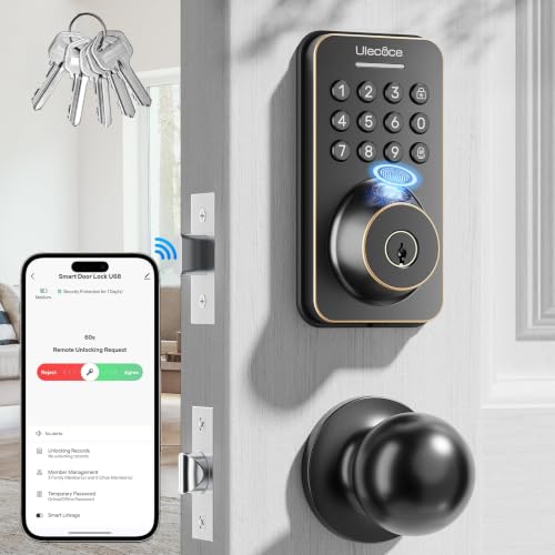 Ulecoce U68W WiFi Fingerprint Lock