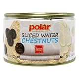 MW Polar Canned Vegetables, Water Chestnuts, Sliced, 8-Ounce (Pack of 12)